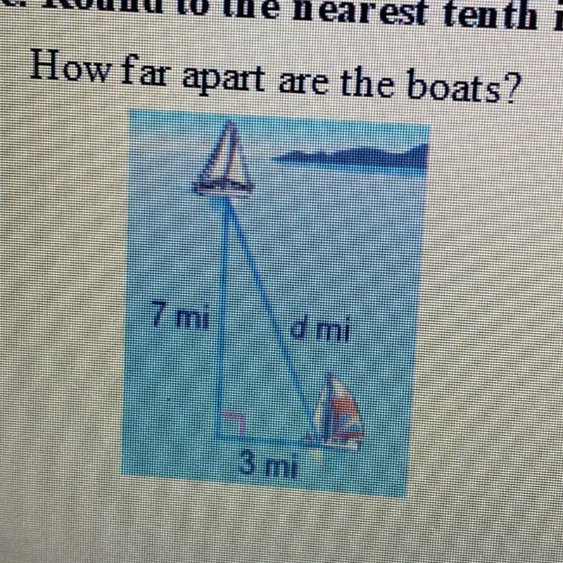 How far apart are the boats?-example-1