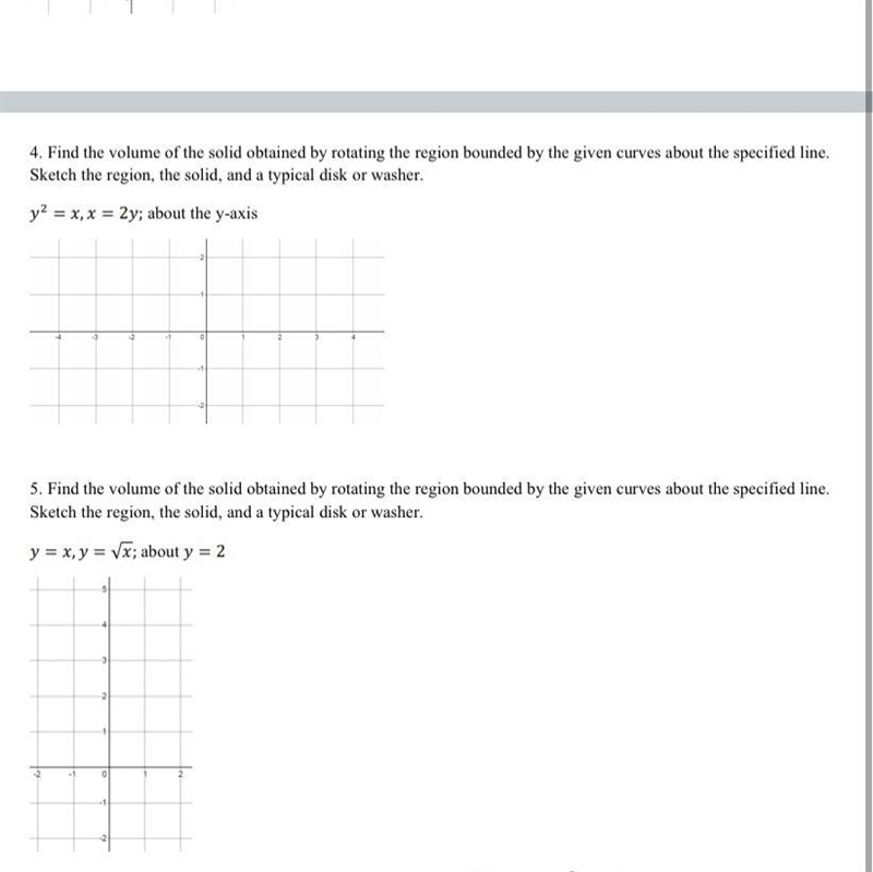 How do I find the volume of a solid by rotating the region bounded by the given curves-example-1