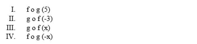 Function Composition: Let the functions f(x)= 2x^(2) +1 and g(x)= 3x - 1 , determine-example-1