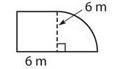 What is the total area? Use 3 for Pi. Answer fast pls!! xx-example-1