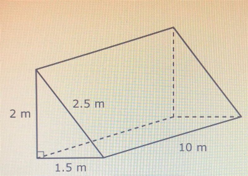 The base of this prism is ___ triangle. A. An equilateral B. A scalene C. An isosceles-example-1