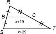 Solve for x. Question 4 options: A) 8 B) –8 C) 9 D) –9-example-1