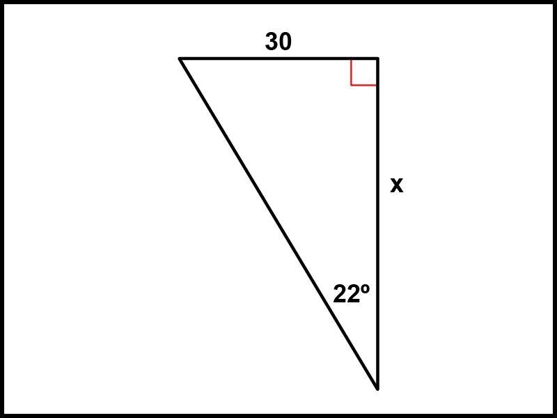 Find the missing side round your answer to the nearest tenth.-example-1