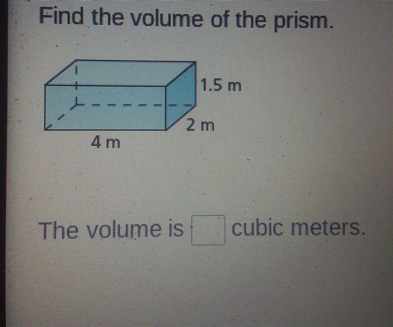 Find the volume of the prism.​-example-1