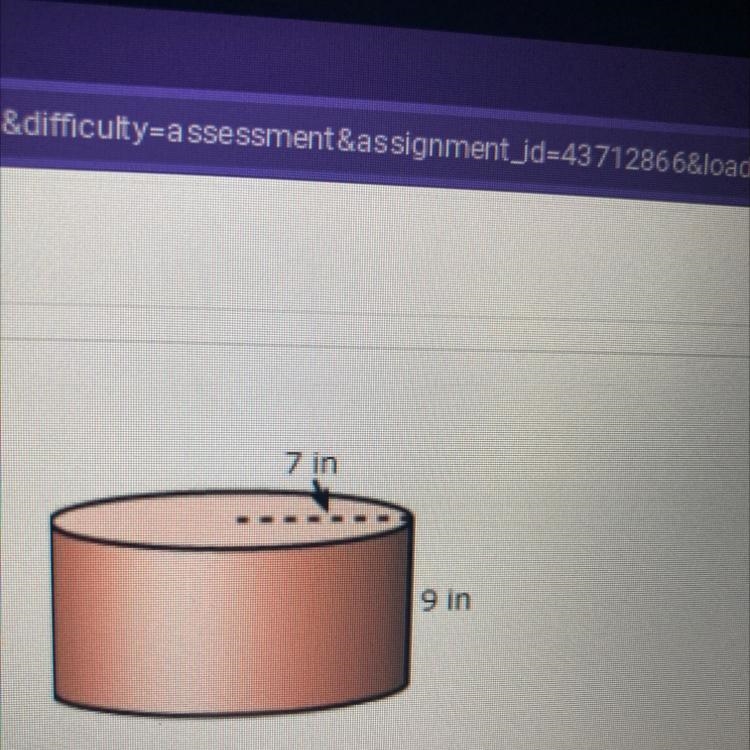 Find the lateral surface area of the cylinder. Round your answer to the nearest hundredth-example-1