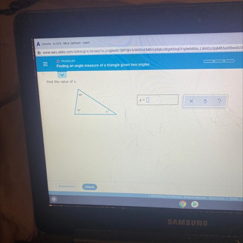 Find the value of x. help please !-example-1