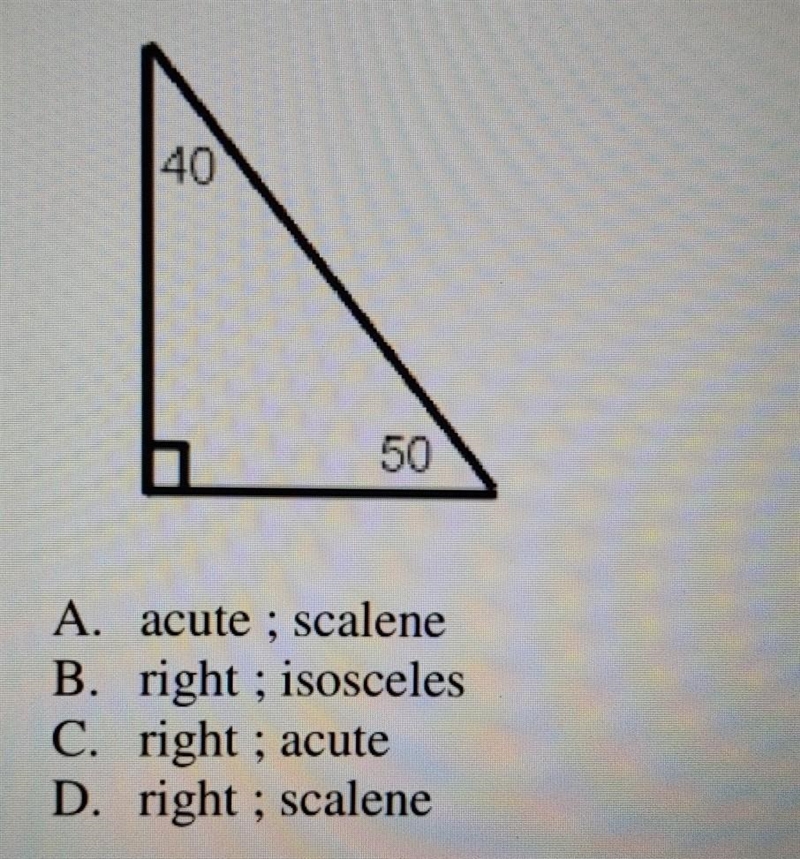 Classify the following based on sides and angles.​-example-1