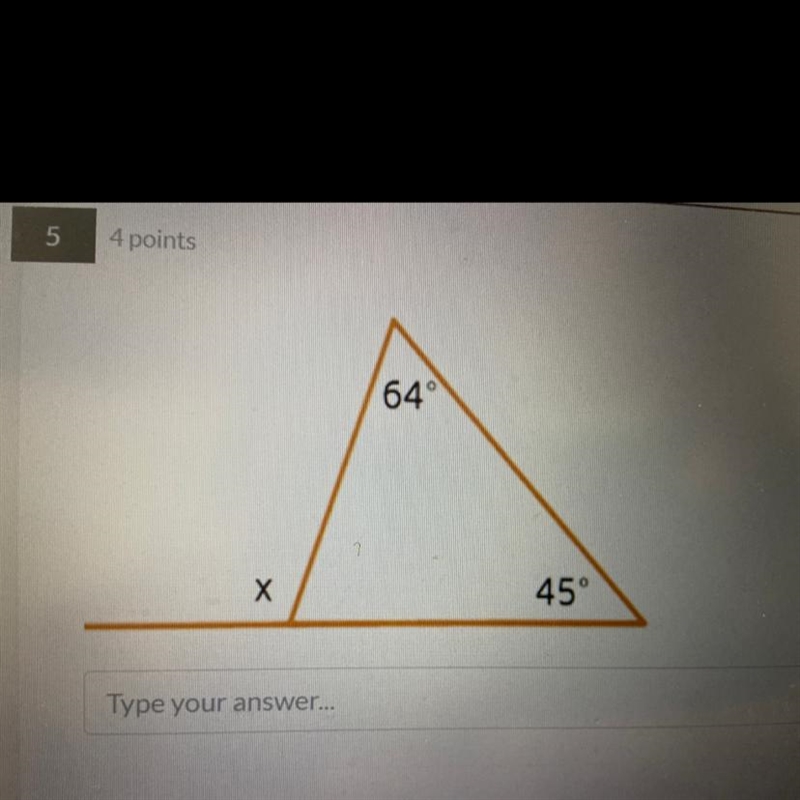 Find the missing angle I think...-example-1