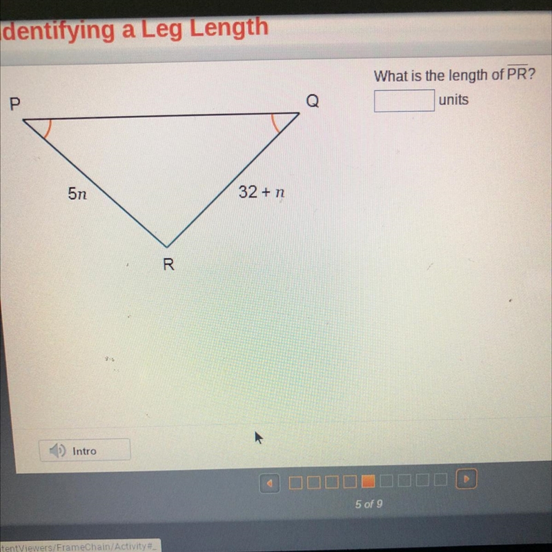 What is the length of PR?-example-1