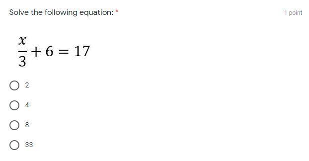 Solve the following equation: *-example-1