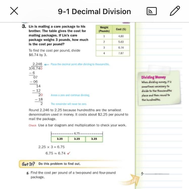 What is 3.6 divided by 4-example-1