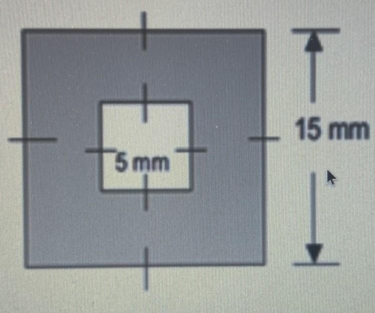 MATH PLEASE Determine the area of the shaded region Determine the perimeter of the-example-1