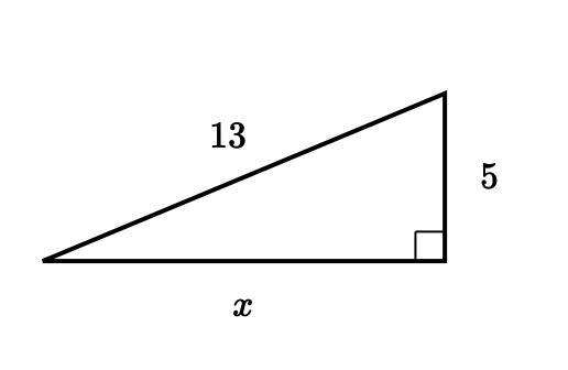 Find the value of X in the triangle shown.-example-1