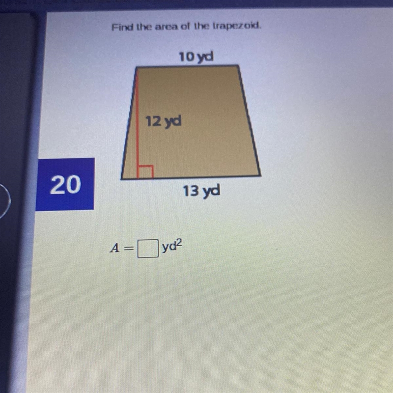 Find the area 10 yd 12 yd 13 yd-example-1