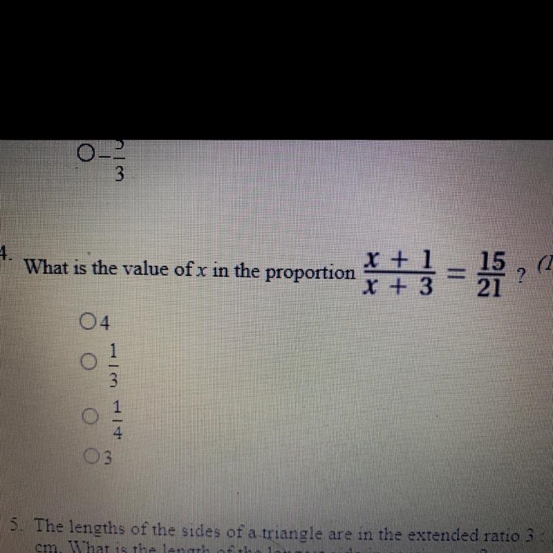 را آزرا What is the value of x in the proportion?-example-1