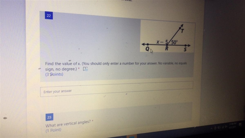 Find the value of x-example-1