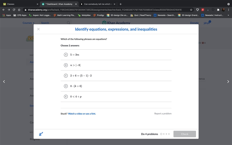 Can someone tel me which ones i need to put? I need to put 2.-example-1