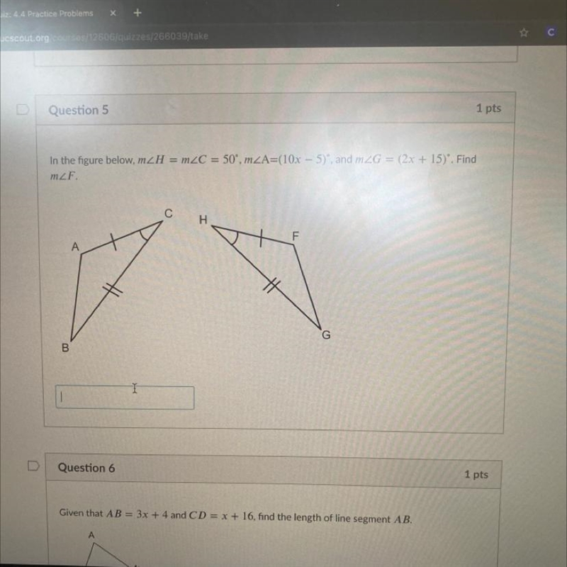 Someone pls help…. We need to find m angle f-example-1