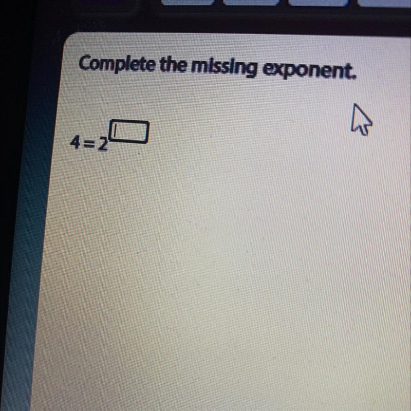 Fine the missing exponent-example-1