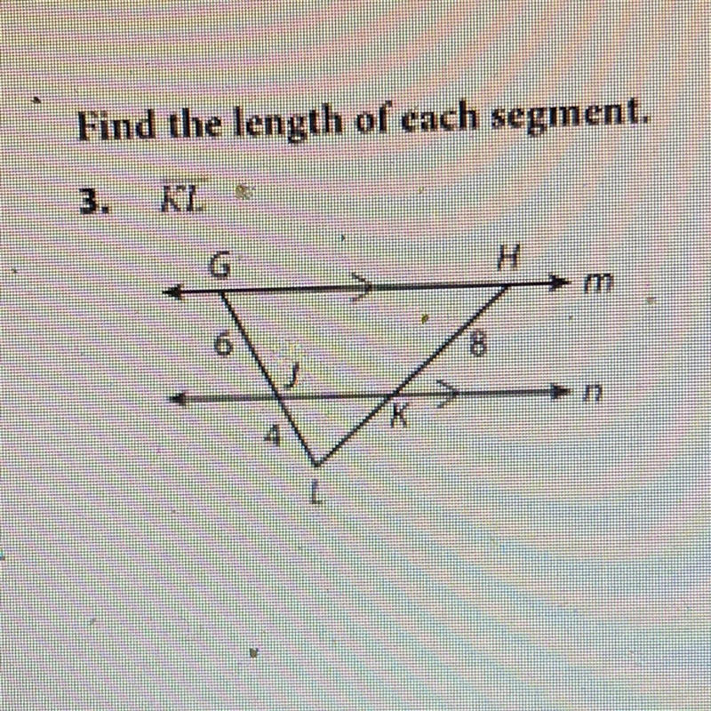 Find the lengths of each segment-example-1