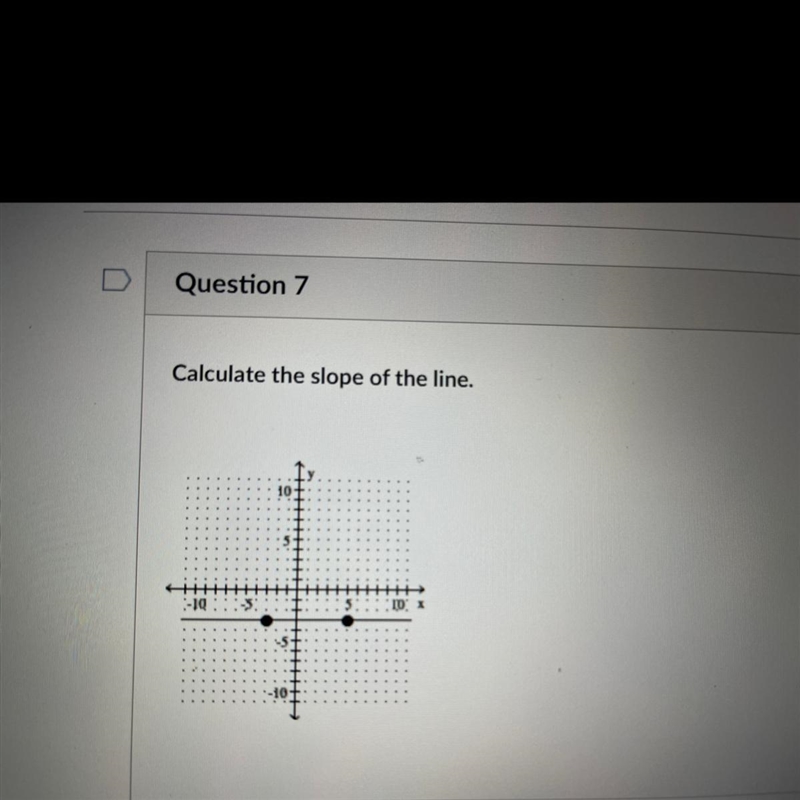 Calculate the slope of the line. Plz help-example-1