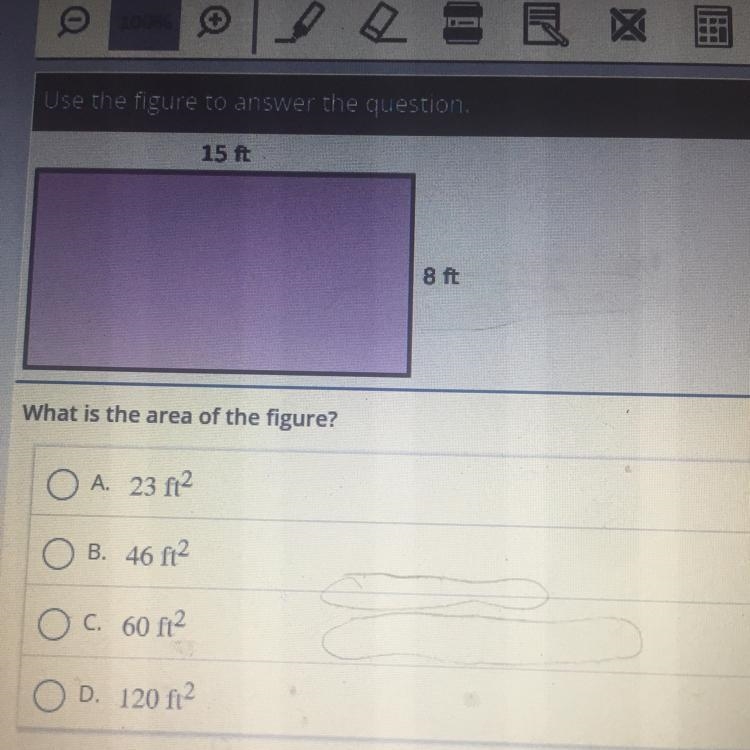 What is the area of the figures-example-1