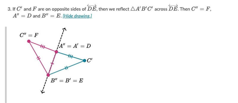 Below are \triangle ABC△ and \triangle DEF△DEFtriangle, D, E, F. We assume that AB-example-2