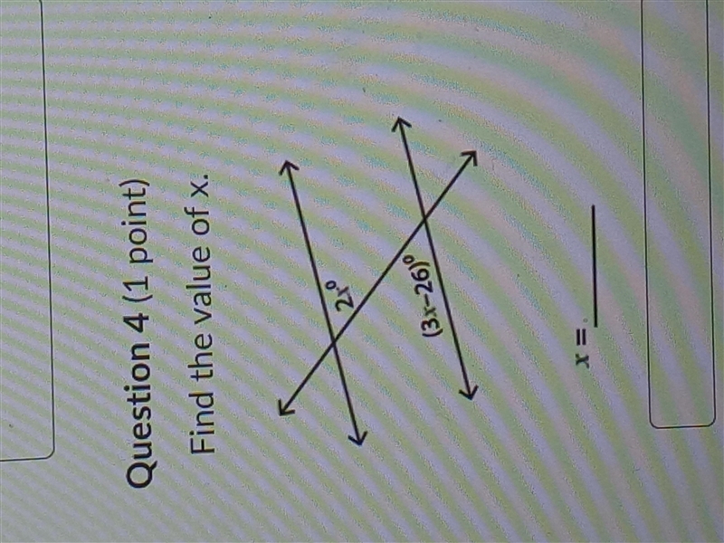 Find the value of x if you solve one please say the question number and you dony have-example-3