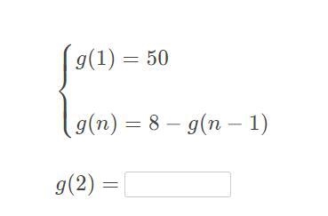 Khanacademy Unit:Sequences What does g(2)=?-example-1