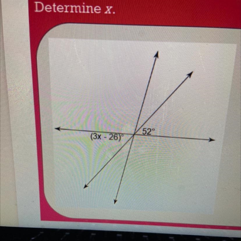 Determine x please.-example-1