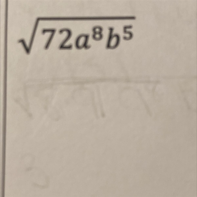 How do I solve this?”USING SIMPLIFYING RADICALS WITH VARIABLES”-example-1