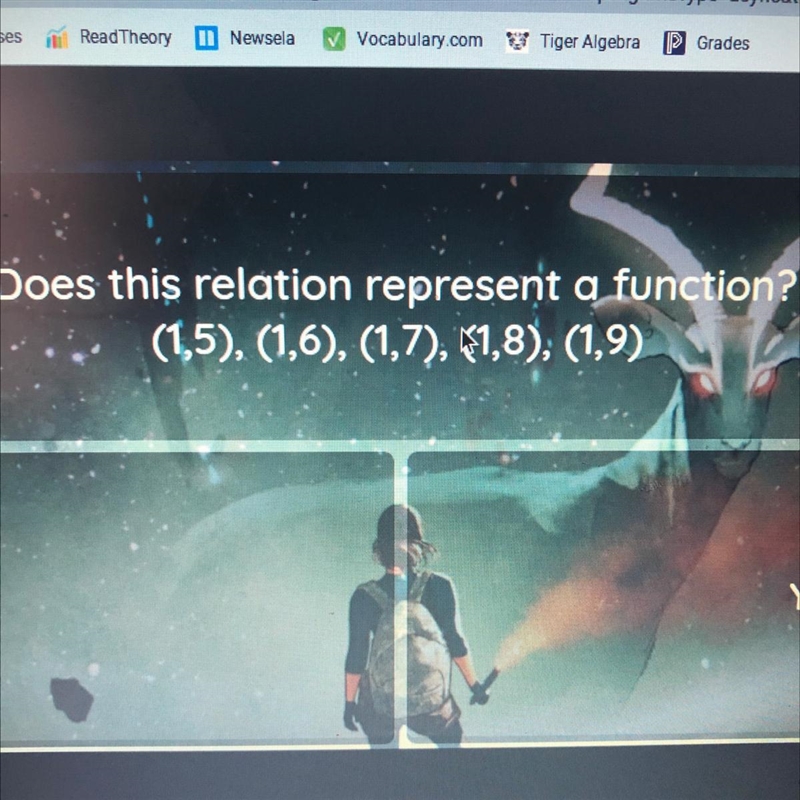 Does this relation represent a function?-example-1