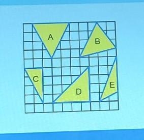 Which statement is true about theese triangles is true? A)There are exactly three-example-1