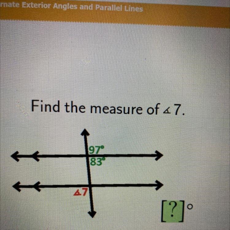 Find the measure of 7-example-1