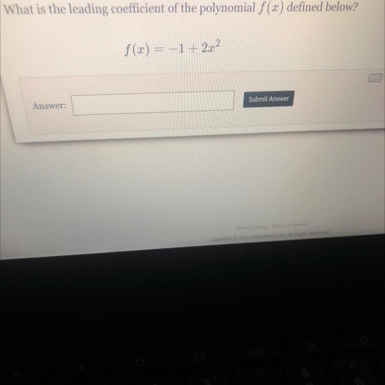 What is the leading coefficient of the polynomial F(x) defined below?-example-1