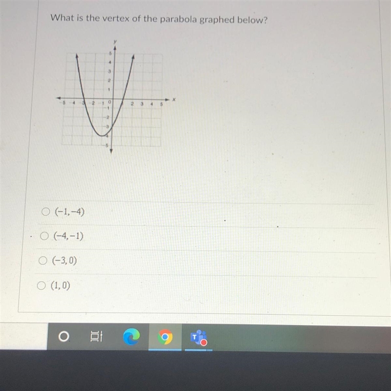 HELP PLEASE WHAT IS THE VERTEX-example-1