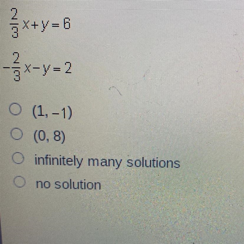 What is the solution to this system of equations?-example-1