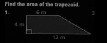 Find the erea of the trapezoid.-example-1