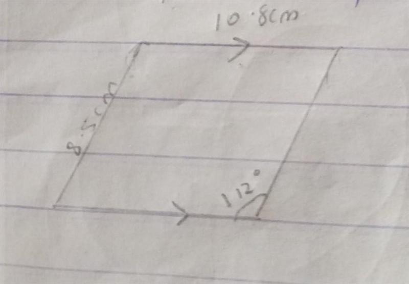 Please I need a step by step explanation ASAP. Calculate the perimeter and area of-example-1