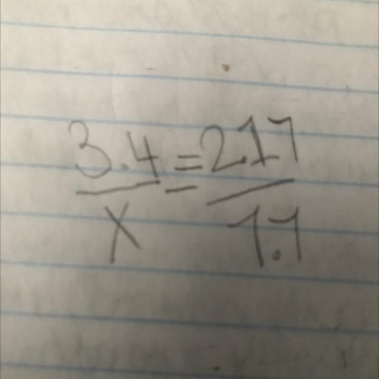 Solve the proportion then around your answer to the nearest hundredth-example-1