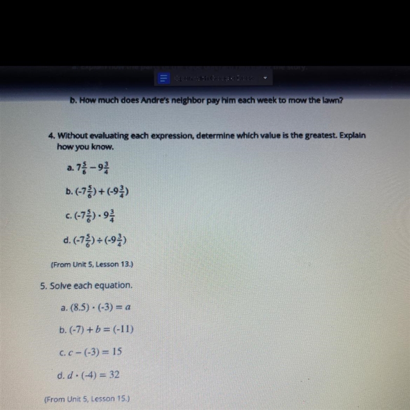 Can someone please help me with 4 and 5 ???-example-1