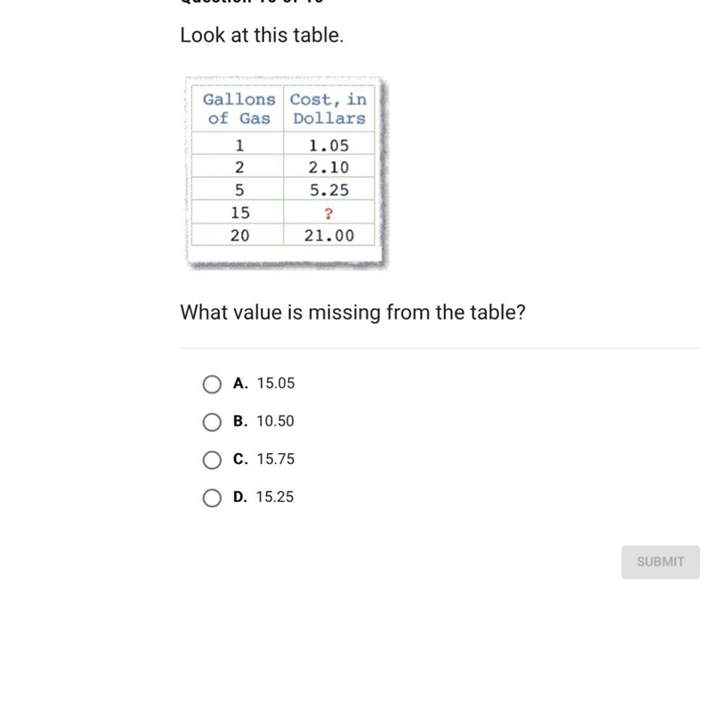 What value is missing from the table-example-1