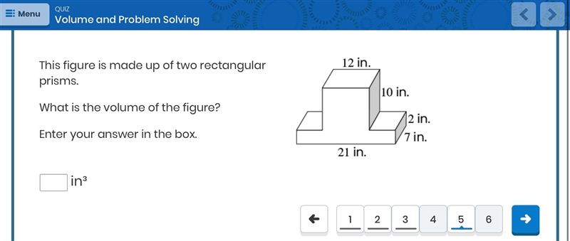 What is the volume of the figure?-example-1