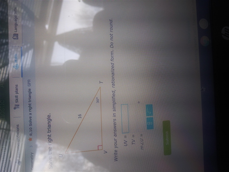 Please help trigonometry and special right trianglez-example-1