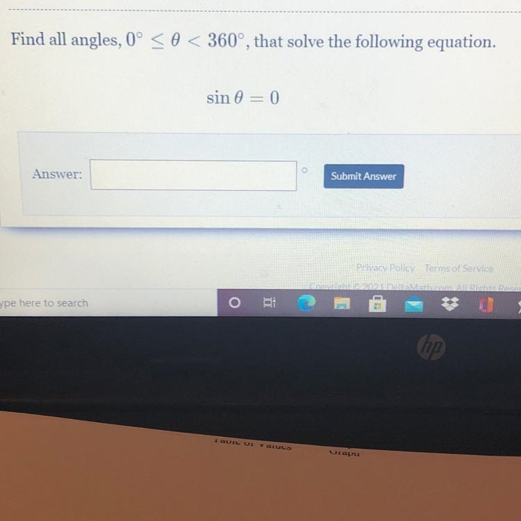 Find all angles, 0° sin a= 0-example-1