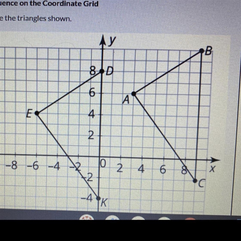 What is the length of BC, AC, ED, DK, &’ EK? sorry there’s so many!! i tried putting-example-1