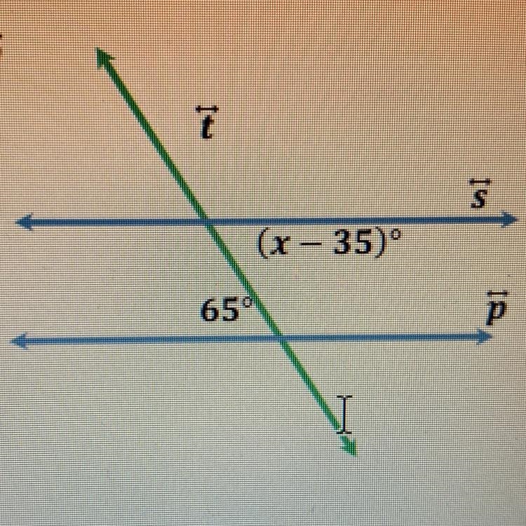 Find the value of x?-example-1