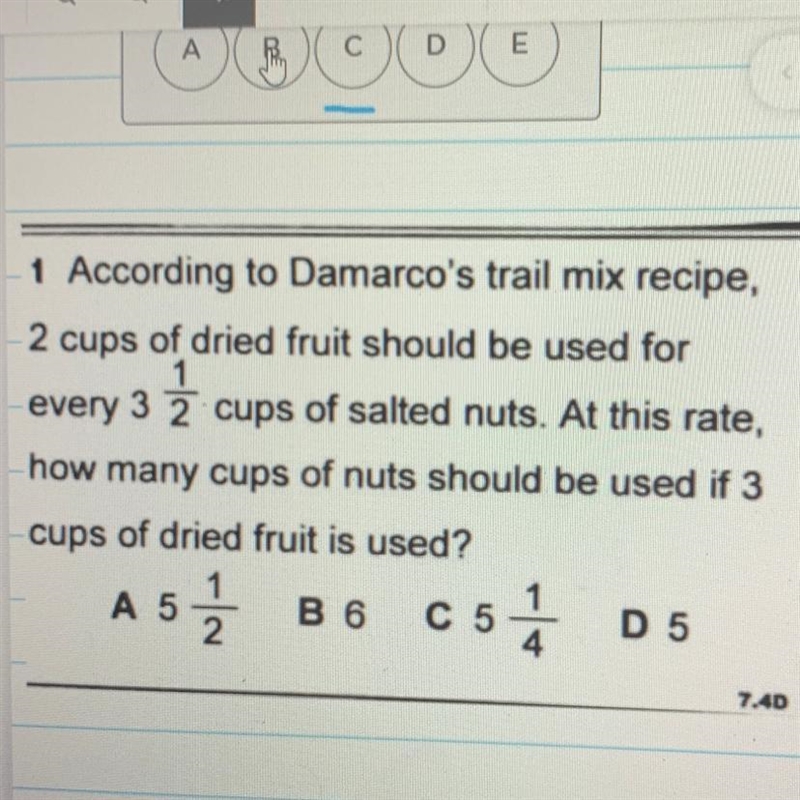 please HELPPPPP according to the Marcus trail mix recipe 2 cups of dry food should-example-1