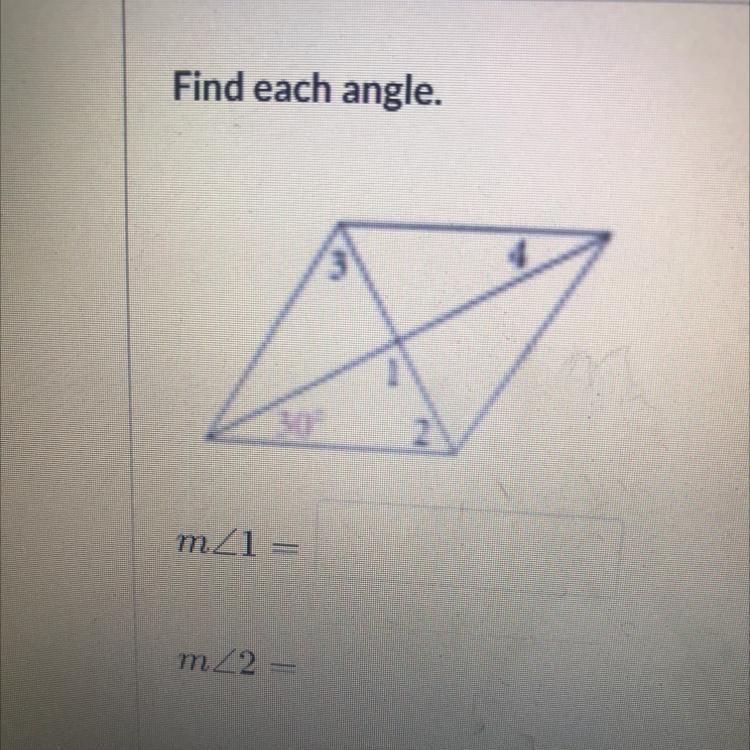 Find the measure of the numbered angles in each kite-example-1