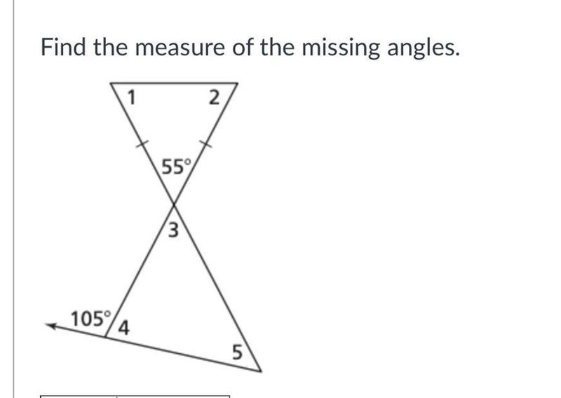 Mhanifa Please help find angle 1,2,3,4 and 5 thanks!-example-1